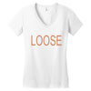 loose Women's V-Neck T-Shirt
