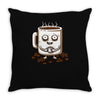 never tired Throw Pillow