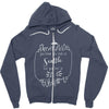 LA (f90) Zipper Hoodie