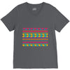pattern overload V-Neck Tee