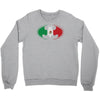 bat man mexican flag mexico logo Crewneck Sweatshirt