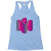 colorful nintendo Racerback Tank