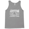 this is what an awesome uncle looks like   mens funny father's day Tank Top