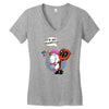 it's so fluffy!! Women's V-Neck T-Shirt
