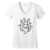 ghost problems Women's V-Neck T-Shirt