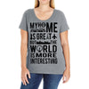 verified traveller tee Ladies Curvy T-Shirt