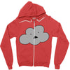 cloud say huh Zipper Hoodie