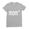 mom 3 Ladies Fitted T-Shirt
