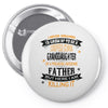 Super Cool Granddaughter Of A Freaking Awesome Father Pin-back button