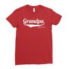 grandpa since 2015 Ladies Fitted T-Shirt