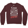 gsus saves chord Crewneck Sweatshirt