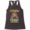 mess with me i'll fight back Racerback Tank