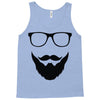 beard and glasses Tank Top