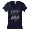 white christmas Women's V-Neck T-Shirt