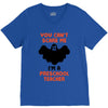 Halloween You Cant Scare Me Im A Preschool Teacher V-Neck Tee