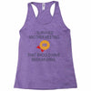 i survived another meeting rectangle Racerback Tank
