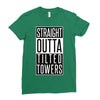 fortnite tilted towers Ladies Fitted T-Shirt