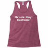 drunk guy costume Racerback Tank