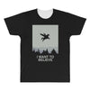i want to believe 2 All Over Men's T-shirt