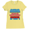 push me around grandpa Ladies Fitted T-Shirt