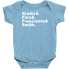 kiedes flea frusciante smith Baby Onesie
