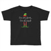 i'm not short i'm elf sized Toddler T-shirt