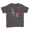 love paw rhinestud Youth Tee