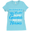 Grandad Was Created because Grankids Need Real Heroes Ladies Fitted T-Shirt