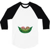 Two Peas In a Pod Twin Chocolate Babies 3/4 Sleeve Shirt