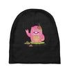 mrs yetti and her poops Baby Beanies