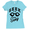 geek is the new sexy! Ladies Fitted T-Shirt