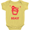 instinct attention gorilla beast Baby Bodysuit