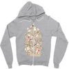 bad tempered rodents Zipper Hoodie