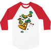 pizza lover 3/4 Sleeve Shirt