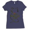 life is better with cats Ladies Fitted T-Shirt