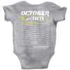 October Girl Facts Scorpio Baby Onesie