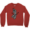 olaf frozen disney cartoon Crewneck Sweatshirt
