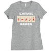 ichiraku ramen Ladies Fitted T-Shirt
