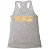 run from evil Racerback Tank
