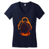 titan inside Women's V-Neck T-Shirt
