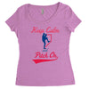 keep calm and pitch on Women's Triblend Scoop T-shirt