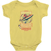 never surrender Baby Bodysuit
