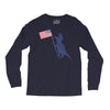 Patriotic T-Rex Long Sleeve Shirts
