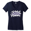 pete's painting Women's V-Neck T-Shirt