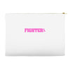 fighter breast cancer Accessory Pouches