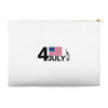 july 4 independence day Accessory Pouches