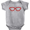 kacamata red Baby Bodysuit