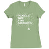 pixels are for squares Ladies Fitted T-Shirt