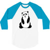 crying panda 3/4 Sleeve Shirt