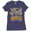 republic rebels Ladies Fitted T-Shirt